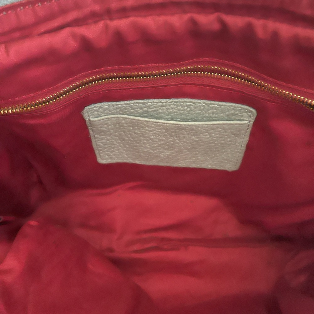 Hammitt Gray/Blue Shoulder Bag with Gold Accents - Picture 7 of 15